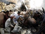 P401 destroyed in bomb attack - Pakistan.jpg