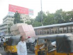 4-Overloaded with mattresses - India.JPG