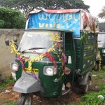 Ape garbage trucks, India.jpg